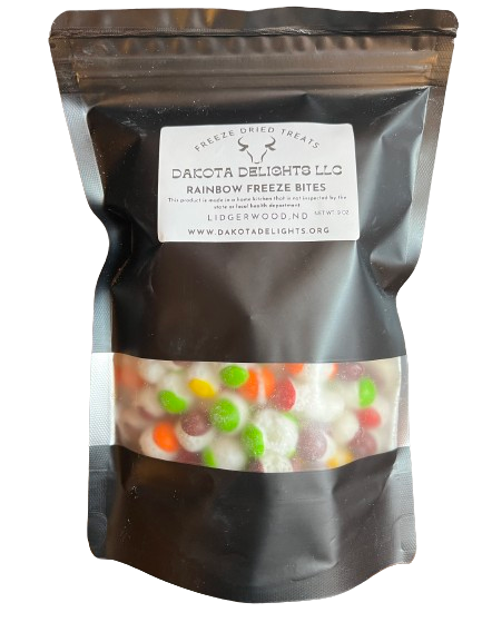 Rainbow Freeze Bites- Large Bag 9 oz.